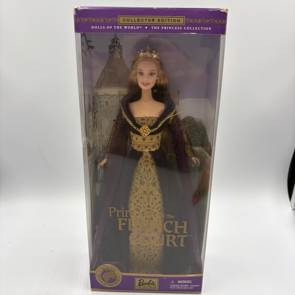 Vtg Princess of the French Court DOTW Barbie 2000 NRFB 28372 Dolls Of The World